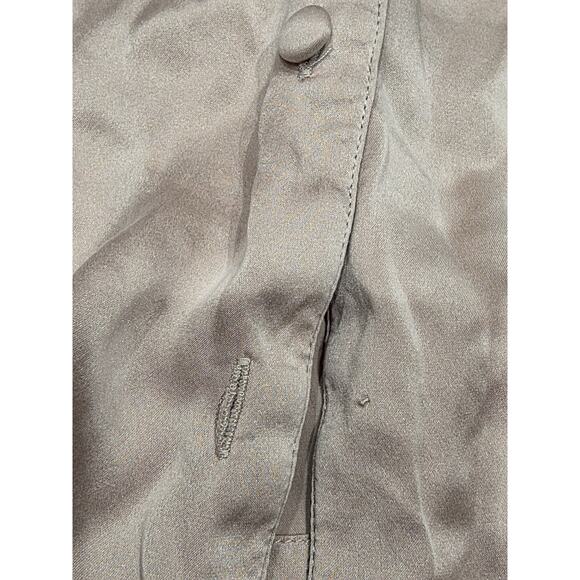 Journelle Women's 100% Silk Pajama shirt long sleeve pink Top Size M A003594 - Picture 4 of 11